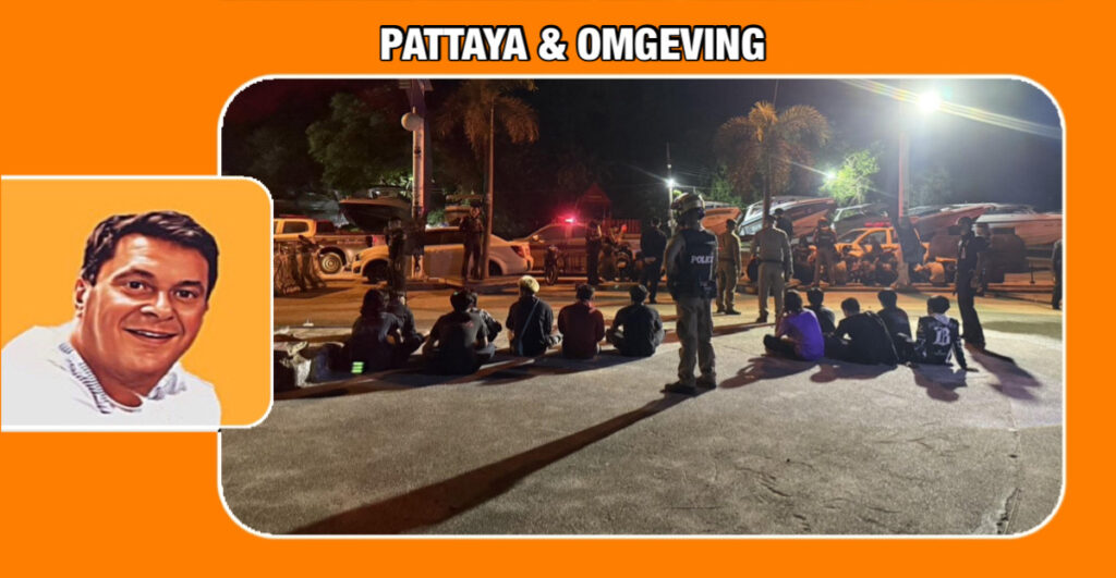 De politie in Pattaya heeft met een speciale taskforce een bende gewapende jongeren aangehouden, waardoor een mogelijke tragedie is voorkomen
