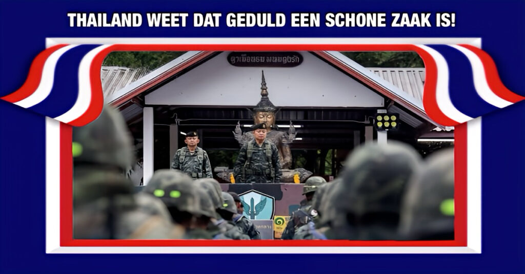 Hoofd van de 2e Legerregio Thailand bevestigt militaire geduld aan de Thaise-Kambodjaanse grens