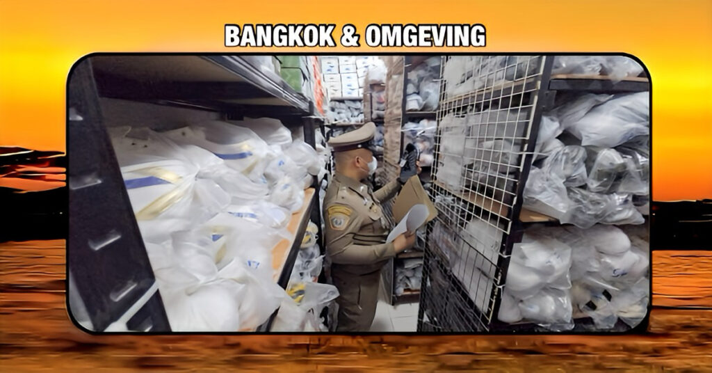 Bekend warenhuis in Bangkok in de fout met nagemaakte merkproducten 