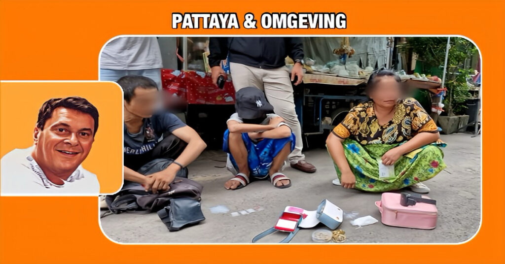 Drugsinval in Jomtien: 13-jarige jongen in de problemen, politie van Pattaya verrast!