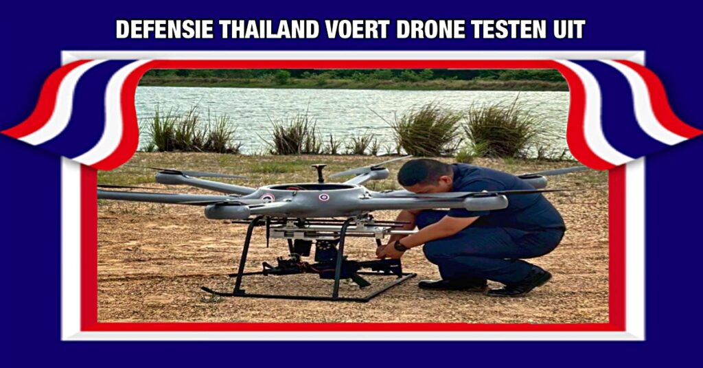 🎥 | Thaise luchtmacht test een drone met machinegeweer te midden van grensspanningen met Cambodja