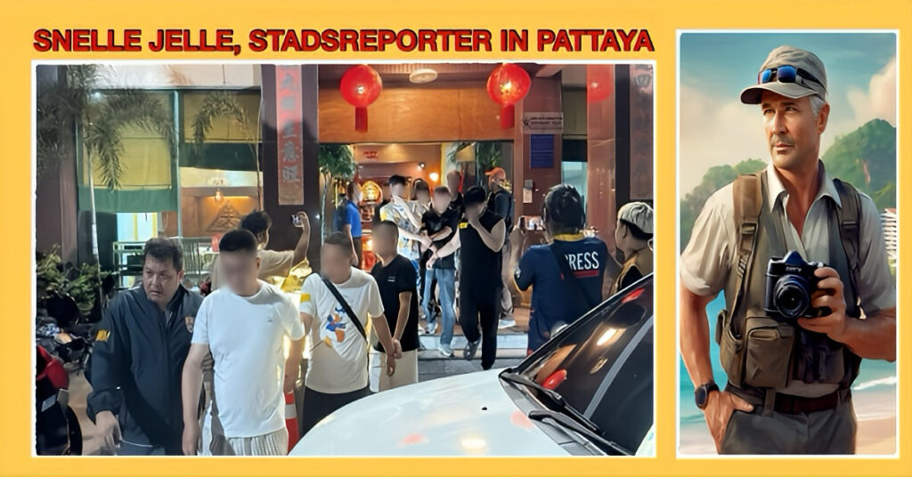 Politie valt in Pattaya een entertainment centrum binnen en arresteert 40 aanwezigen