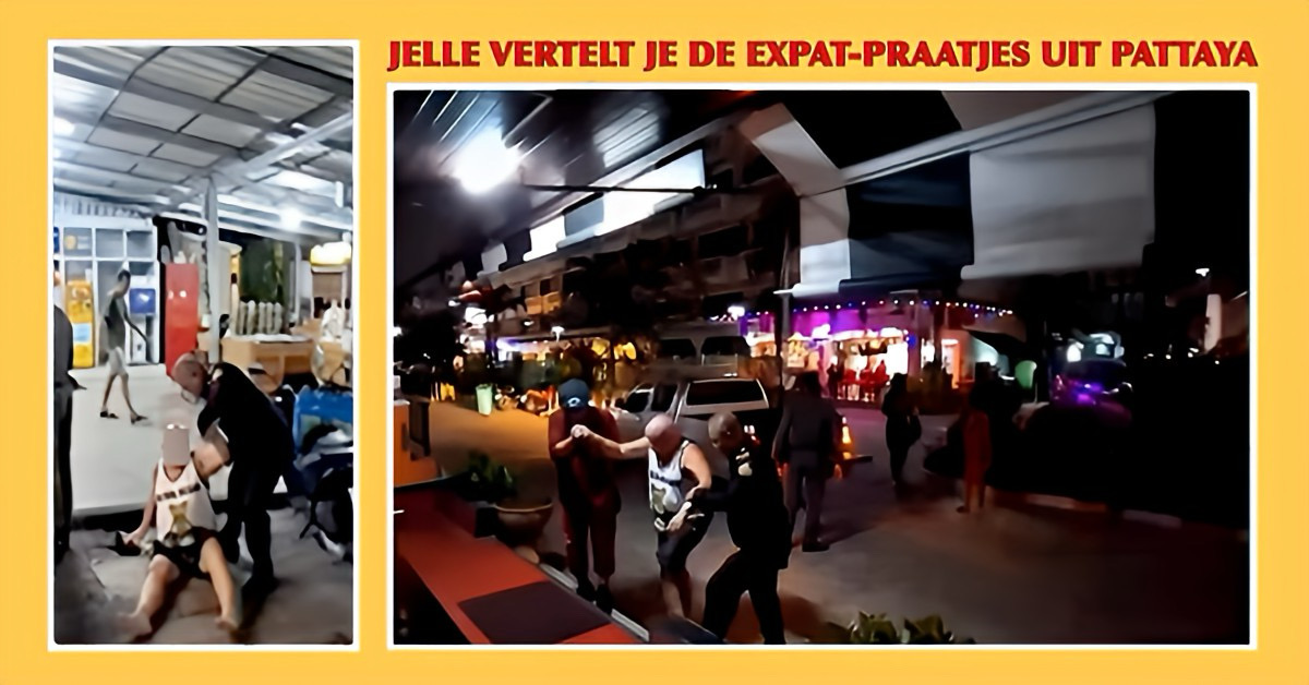 BEZOPEN❗️”Service is onze plicht”, Tessakit politie Pattaya helpt dronken toeristen veilig thuis.
