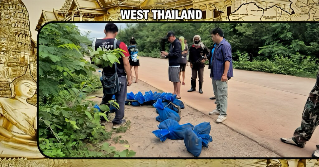 Verlaten makaken aangetroffen in Thais bos, vermoedelijke illegale verkoop