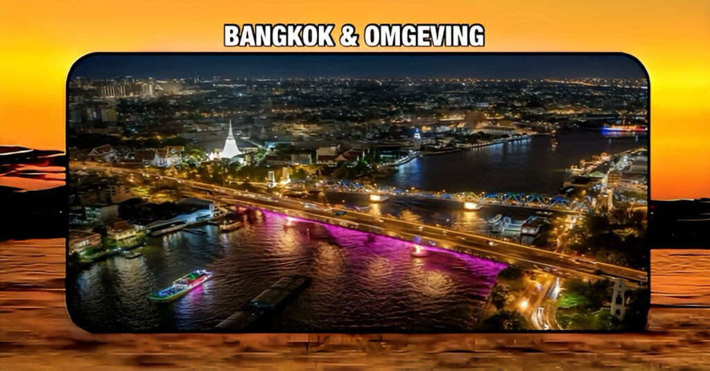 De sterren stralen weer in Thailand, 12 bruggen over de Chao Phraya zijn ter gelegenheid van de 73e verjaardag van Zijne Majesteit majestueus verlicht.