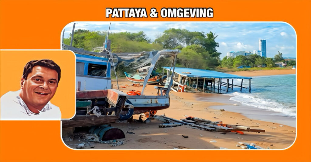 Het strand van Ban Amphoe, met zijn betoverende scheepskerkhof is een verborgen juweeltje voor fotografen zoals Paul Tholen uit Pattaya. 