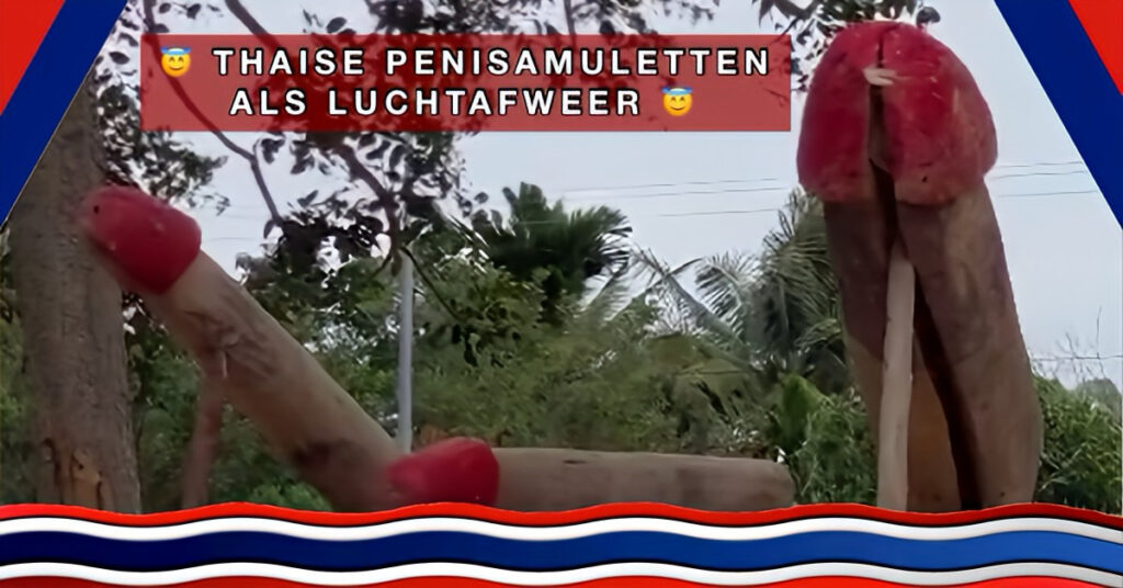 🎥 | Bewoners in Noordoost-Thailand gebruiken penisamuletten ter afwering van vermeende zwarte magie uit Cambodja.