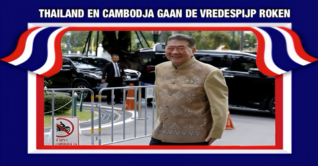 Vanmiddag vinden onder druk van de Verenigde Staten, vredesbesprekingen tussen Thailand en Cambodja in Maleisië plaats