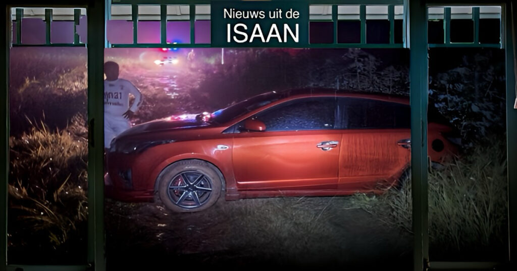 Twee toeristen moesten na een onfortuinlijke een GPS-fout uit een maisveld in Noordoost-Thailand worden gered