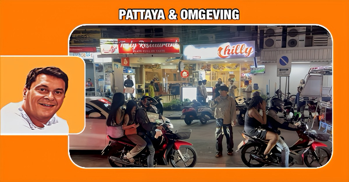 Als gevolg van een misverstand ontstond er chaos in een restaurant in Pattaya, met als resultaat vechtscènes, schade en onbetaalde rekeningen.