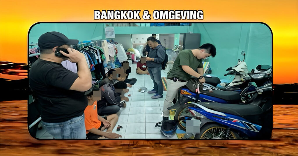 Bewoners in Bangkok doen het in hun broek doordat de illegale straatracer de politie blijven uitdagen 