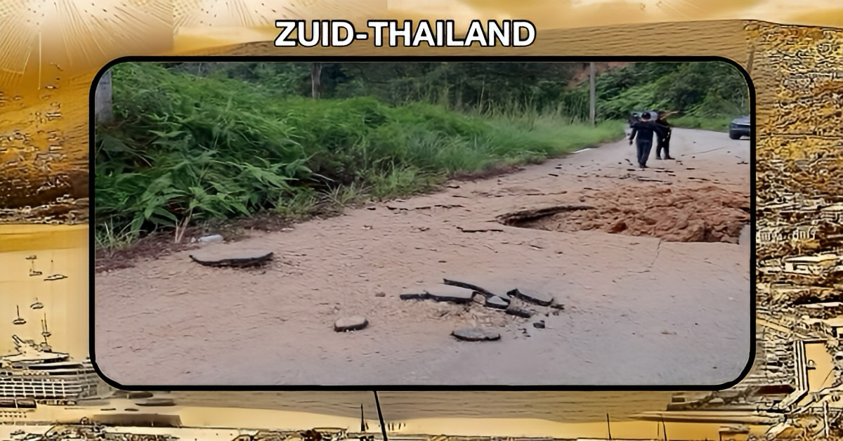 Bij een separatistische bomaanslag in Zuid-Thailand zijn vier politieagenten ernstig gewond geraakt