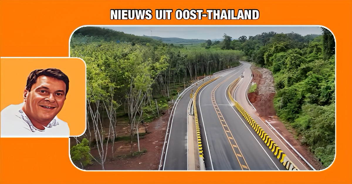 Thailand heeft twee bruggen bescherming van wilde olifanten in Rayong en Chanthaburi gebouwd