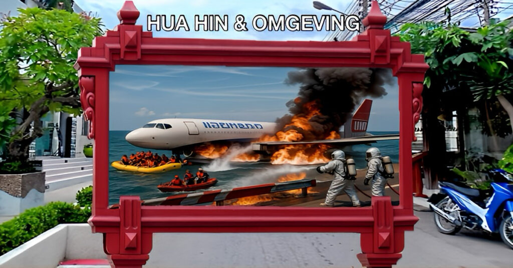 PERSBERICHT | Morgen staat er een grootschalige noodoefening op luchthaven van Hua Hin gepland