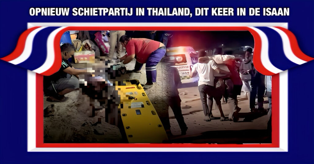 Opnieuw schietpartij in Thailand: schutter opent vuur op festival in Nakhon Si Thammarat, resulterend in één dode en acht gewonden