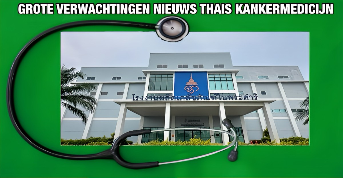 Thailand introduceert voor het eerst een lokaal ontwikkeld kankermedicijn