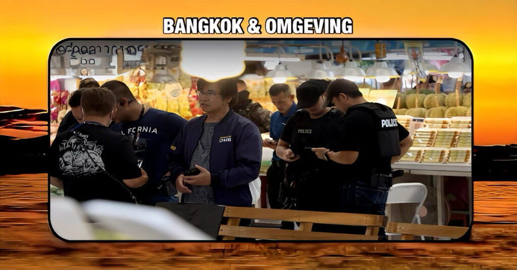 UPDATE | Hoofdcommandant van de Nationale politie Thailand zet hoog in bij de schietpartij op de Or Tor Kor-markt in Bangkok