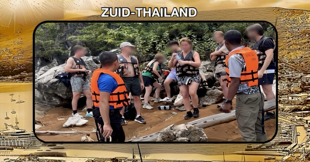 Belgische en Nederlandse toeristen van een gekapseisde longtail-boot in Zuid-Thailand gered, de gids verloor het leven 