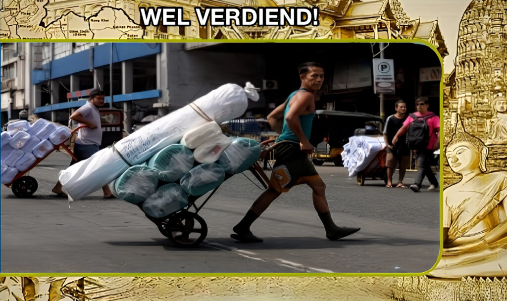 Het nieuwe minimumloon in Thailand is deze maand officieel ingegaan 