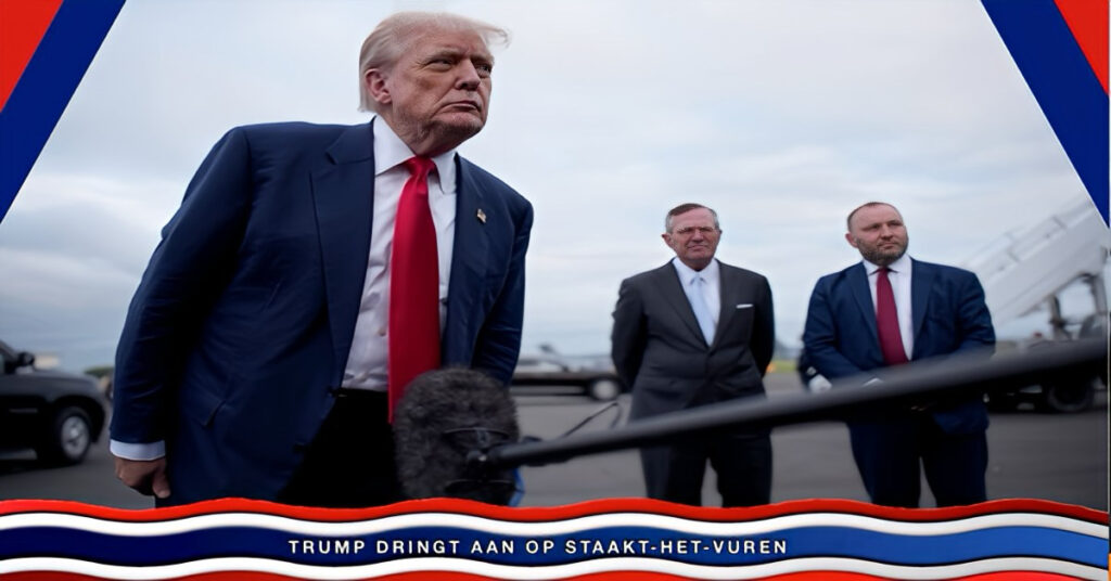 Trump dringt aan op staakt-het-vuren tussen Thailand en Cambodja