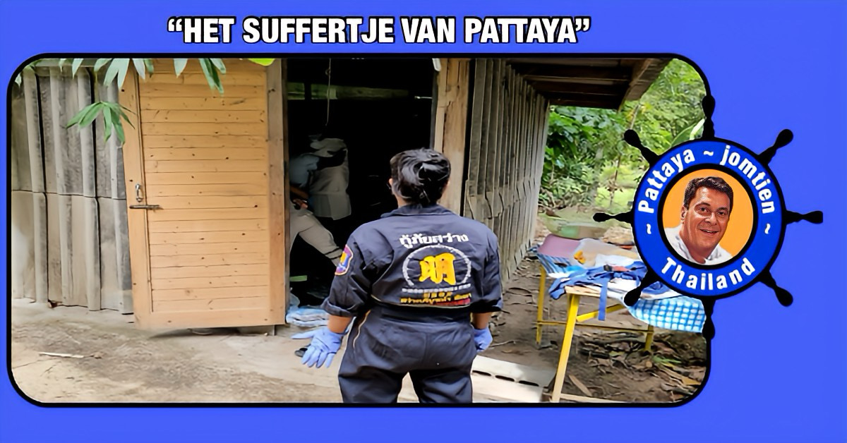 Politie Pattaya meent de veronderstelling aan dat een man uit Ubon Ratchathani zichzelf in een hut in het district Banglamung heeft omgebracht