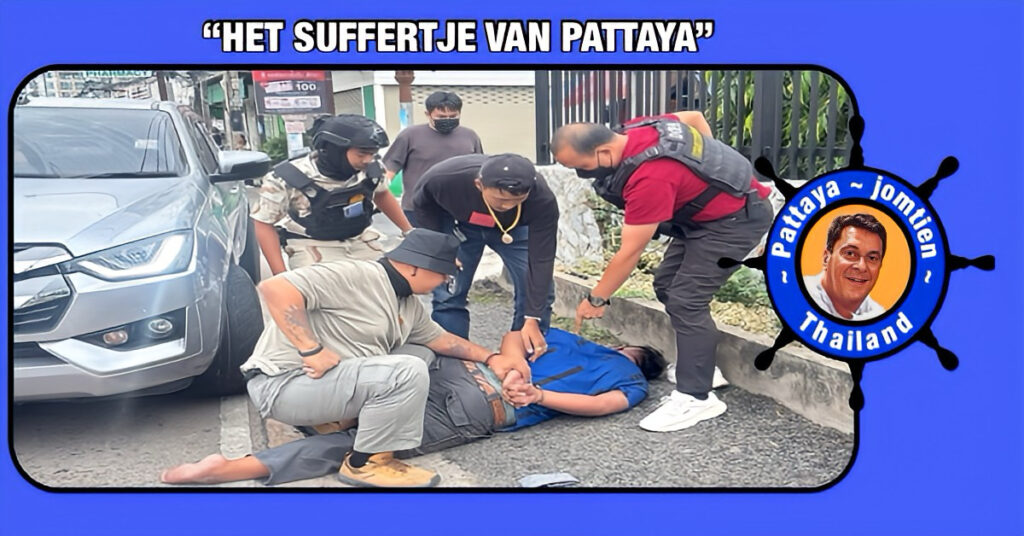 Een anti-drugsoperatie in Pattaya geleid tot de arrestatie van twee drugdealers en zestien gebruikers