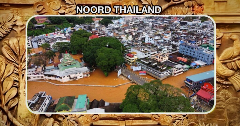 Waarschuwing voor Noord-Thailand, de provincie Chiang Rai bereidt zich voor op overstromingsgevaar, de gouverneur noodmaatregelen en evacuatieplannen bevolen