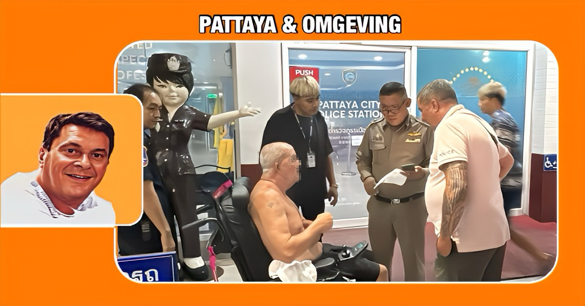Britse mindervalide man beroofd na het zoeken naar gezelschap op Pattaya Beach, waar gaat het heen?