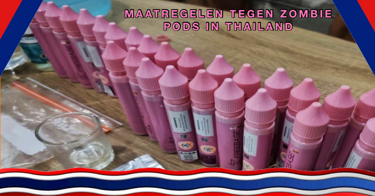 Thailand neemt maatregelen tegen anaestheticum dat in ‘zombie pods’ wordt gebruikt.