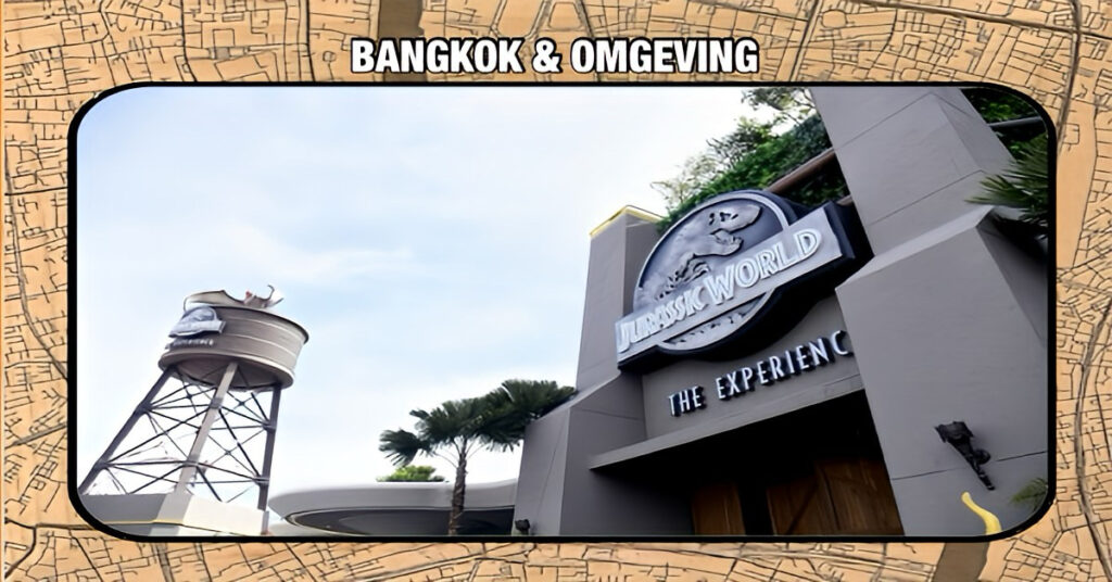 🎥 | Dinosaurusavonturen in het hart van de Thaise hoofdstad Bangkok: de nieuwe Jurassic-attractie in Asiatique trekt gasten van over de hele wereld.