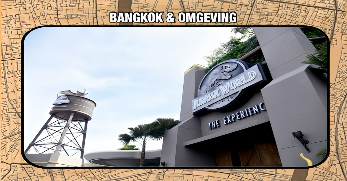 🎥 | Dinosaurusavonturen in het hart van de Thaise hoofdstad Bangkok: de nieuwe Jurassic-attractie in Asiatique trekt gasten van over de hele wereld.