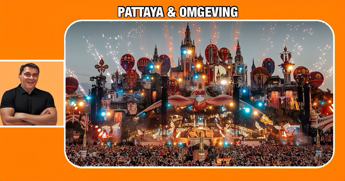Thailand haalt met een miljoeneninvestering Tomorrowland naar Pattaya, een muzikaal dansfestijn dat zijn weerga niet kent!