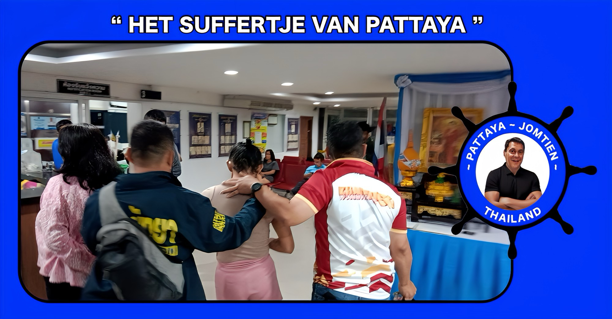 Politie in Pattaya arresteert transgender dief die een dronken Russische toerist bijna één miljoen baht afhandig had gemaakt