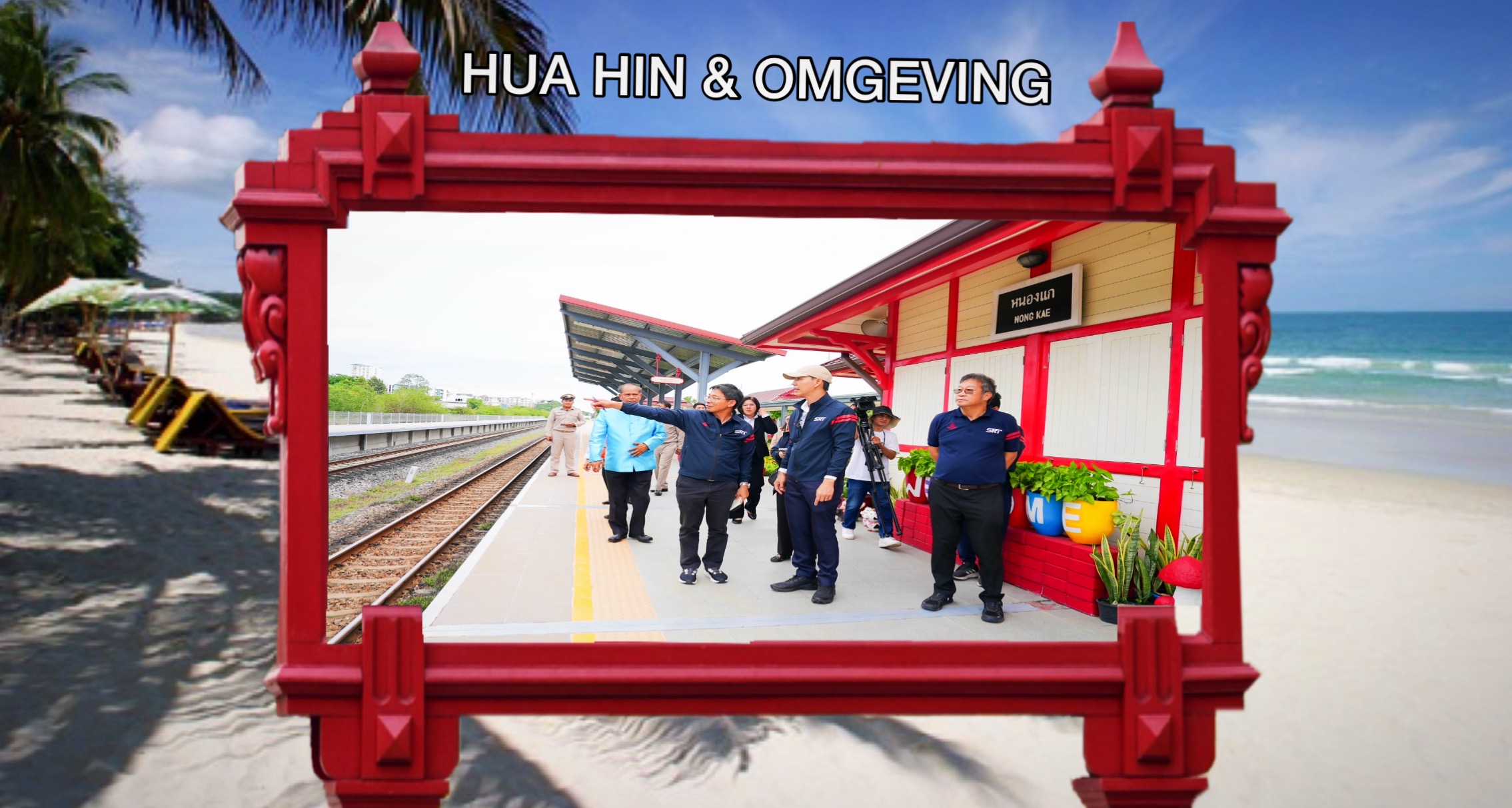 Het treintoerisme van Hua Hin in Centraal-Thailand krijgt een impuls van de SRT