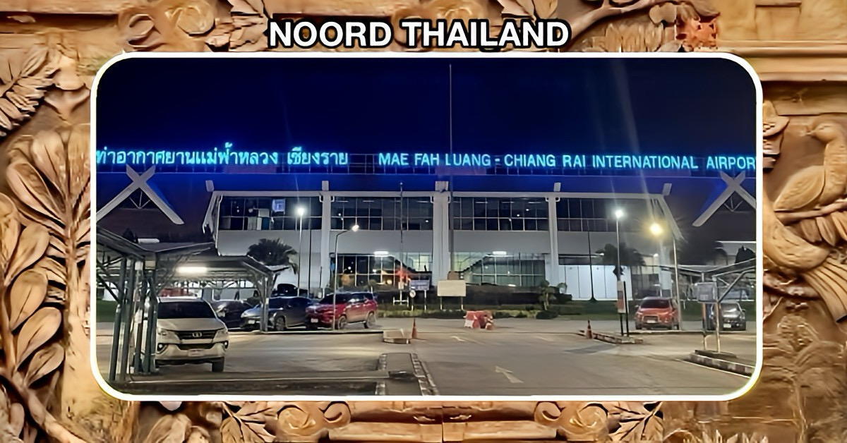 Nieuwe terminal voor luchthaven Chiang Rai, dit project moet de passagierscapaciteit tegen 2032 verdrievoudigen.