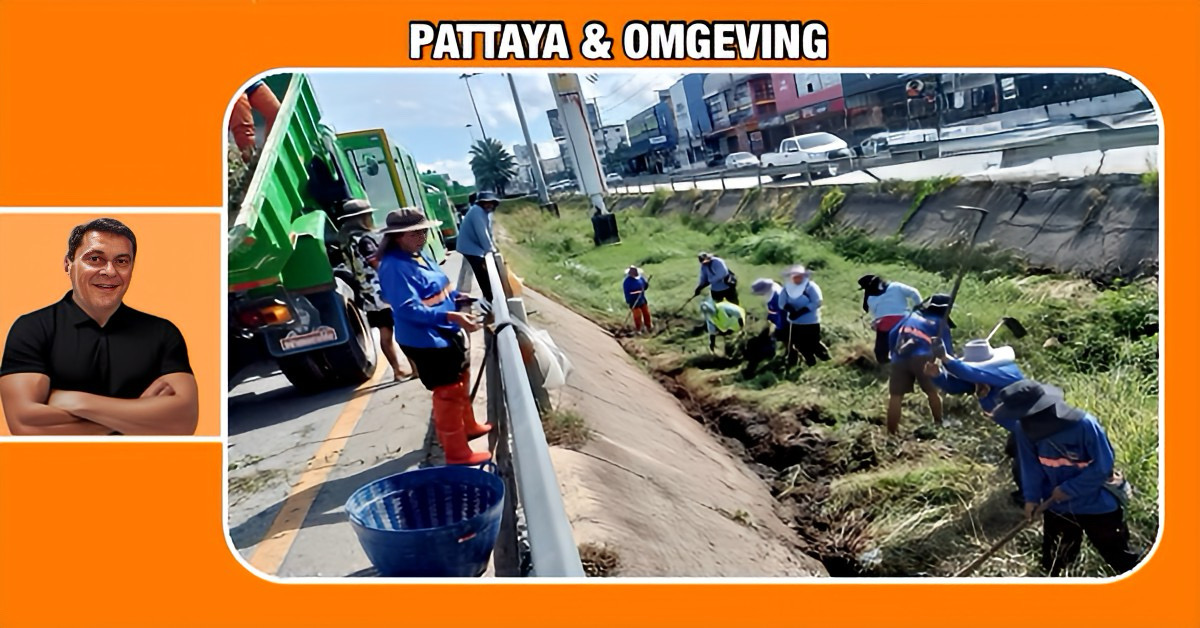 Alle hens aan dek! Pattaya maakt zich klaar voor zware regenval en overstromingen.
