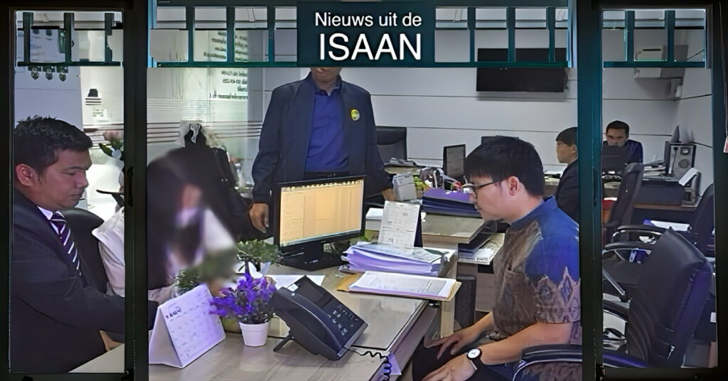 Vrouw in Noordoost-Thailand vraagt om een hogere schadevergoeding na operatiefout bij de bevalling 