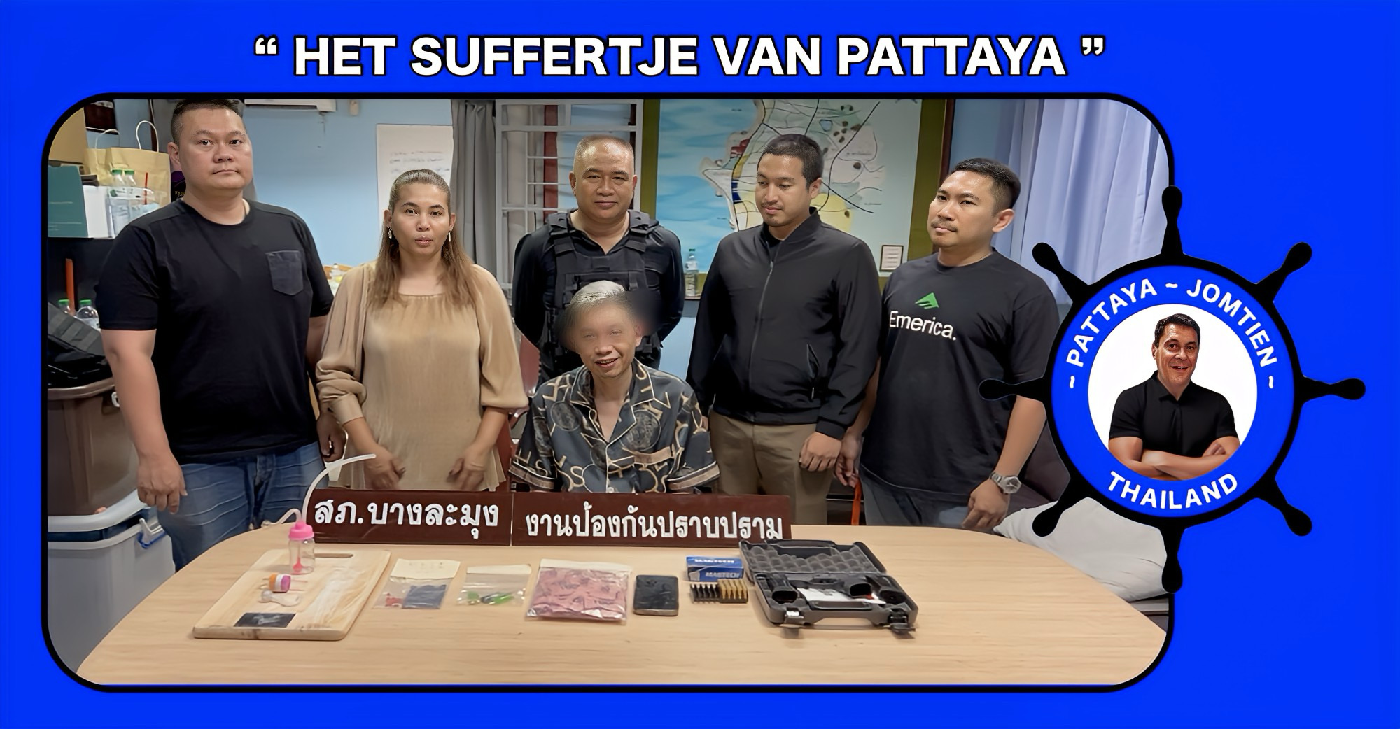 Chinese man bij Pattaya gearresteerd voor de illegale handel in met ketamine gevulde vapes