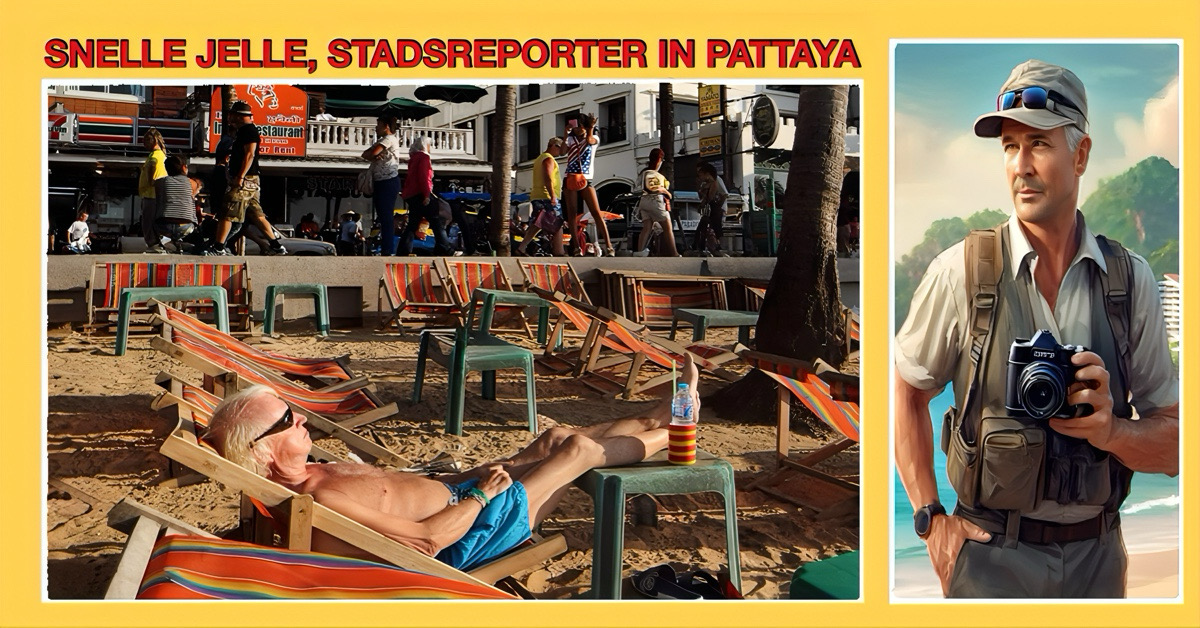 Pattaya sidderde deze maand, zo warm, aan die koperen ploert was, ondanks de regen, niet te ontsnappen.