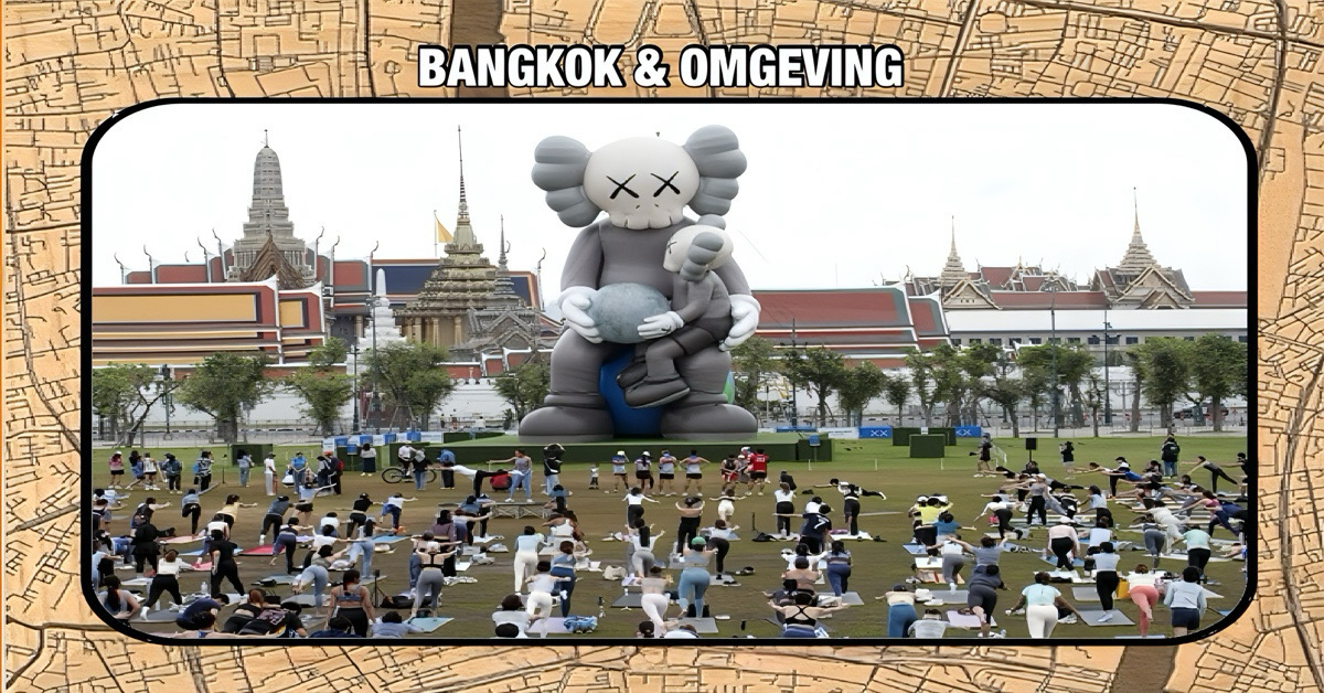 Bangkok gaat het bekendste plein van Thailand, “Sanam Luang”, opknappen!