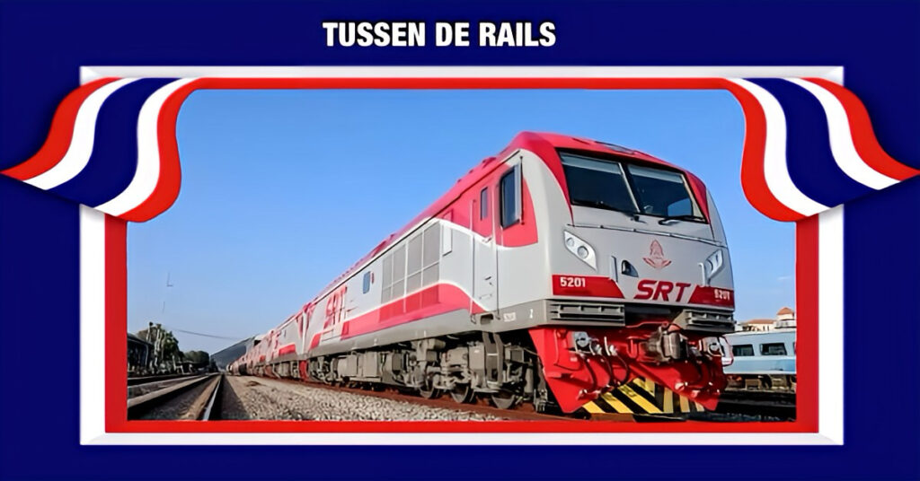 Nieuwe treinroute moet de spitsdrukte in de hoofdstad van Thailand gaat verlichtten 