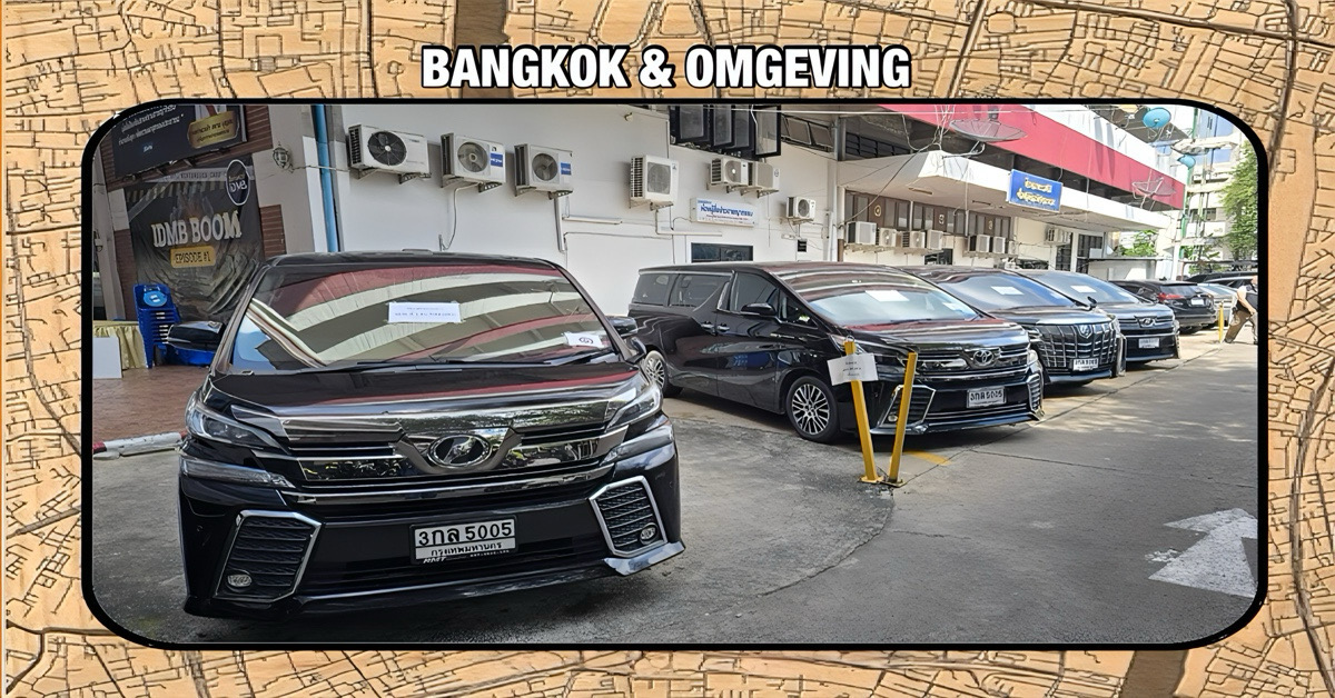 Politie neemt in Bangkok 4 auto’s in beslag met dezelfde kenteken- en chassisnummers