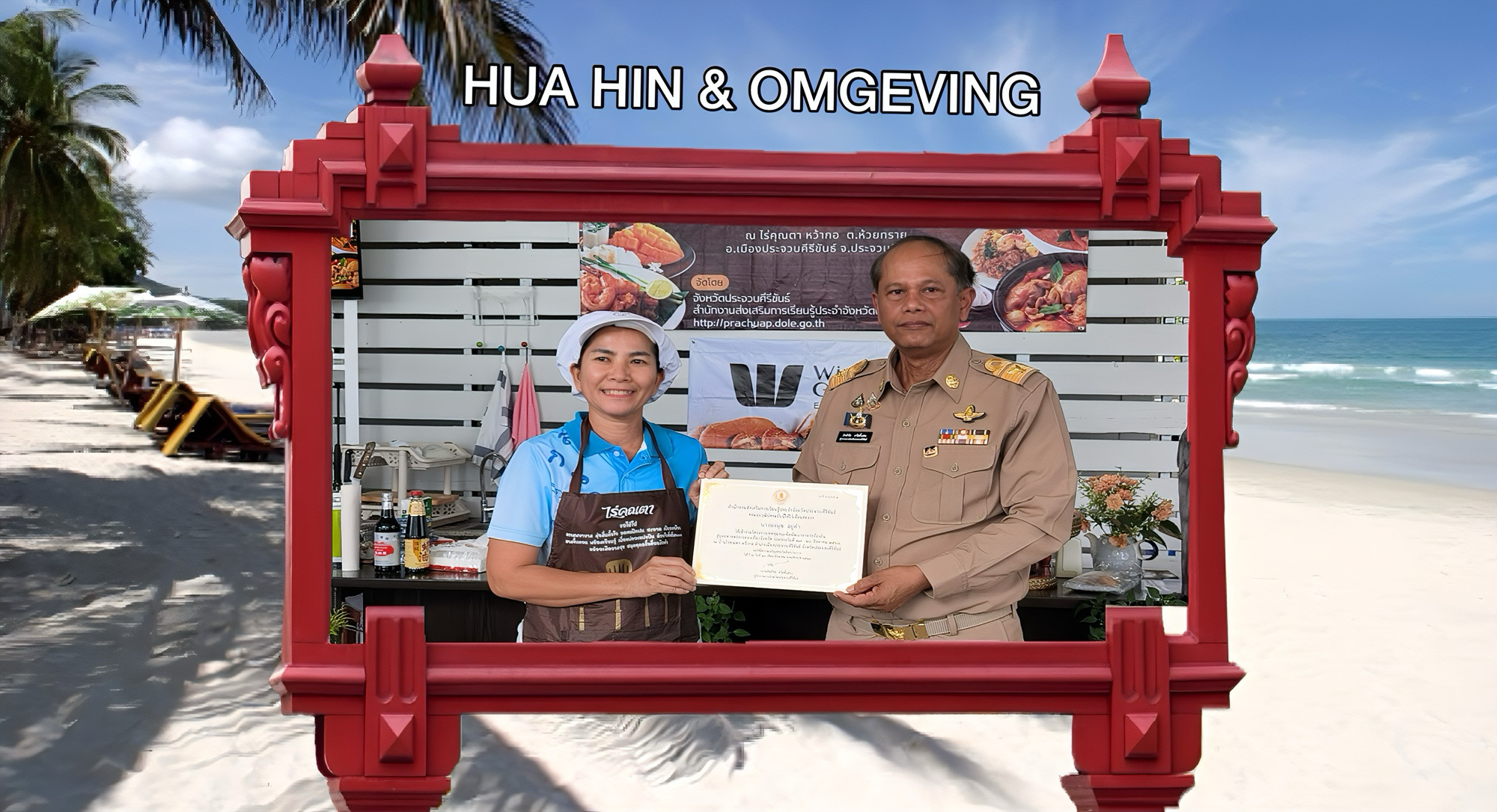 De gouverneur van Prachuap Khiri Khan was druk bezig lokale koks de kneepjes van het vak te leren en heeft zes Thaise gerechten gekozen die bij de provincie passen