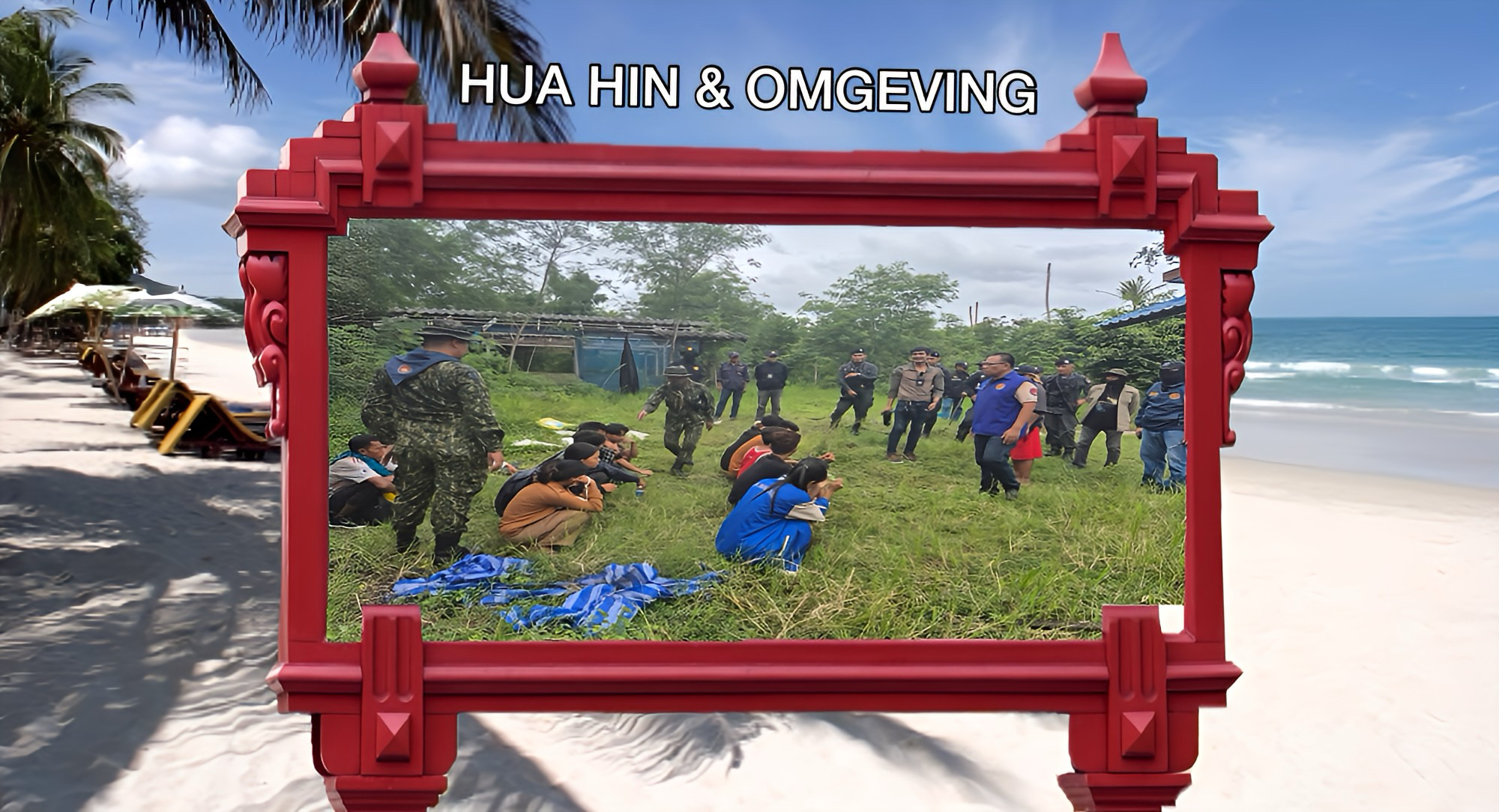 De gouverneur van Prachuap Khiri Khan heeft opdracht gegeven om hard op te treden tegen illegale Myanmarese arbeiders die zich in de stad verstoppen.