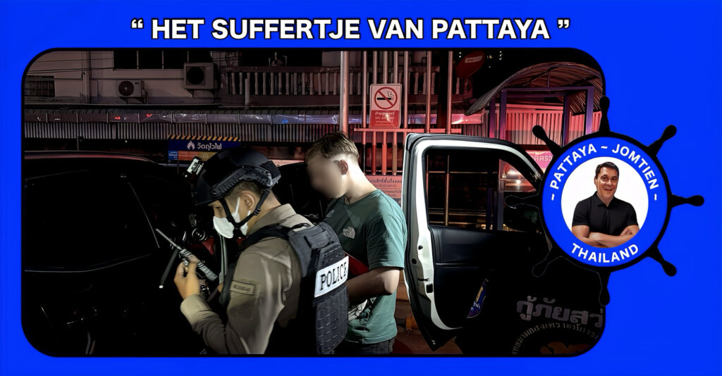 Russische man in Pattaya rijdt onder invloed bijna reddingswerkers omver en probeert weg te komen met een “Wai”