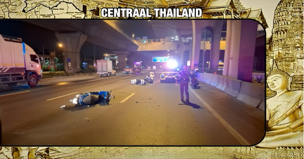 🎥 | Dodelijke straatrace in Centraal-Thailand eindigt met twee dodelijke slachtoffers en drie ernstig gewonde tieners