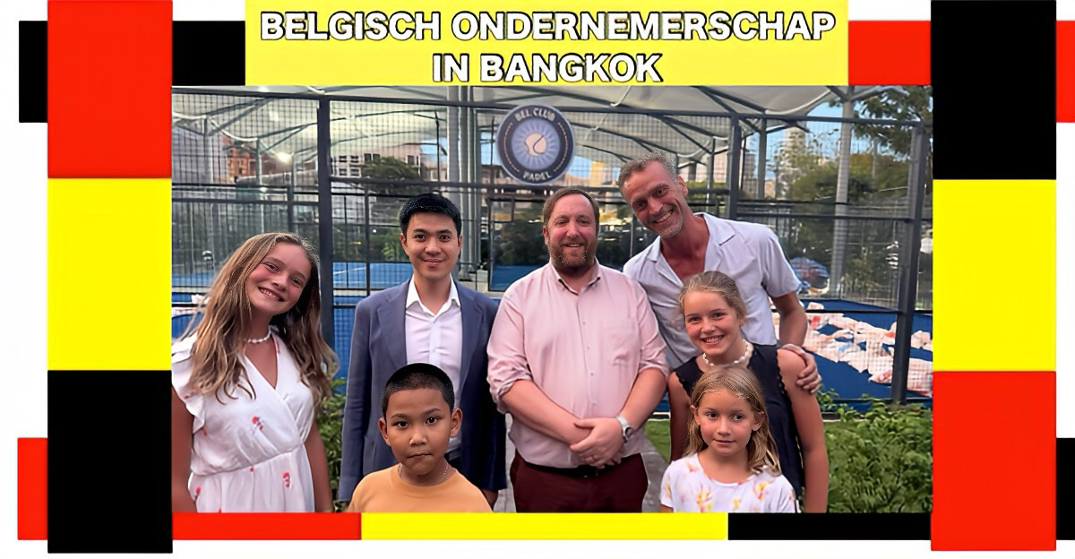 Roeselarenaar Coen Van der Voort opent internationale padelclub in de hoofdstad van Thailand