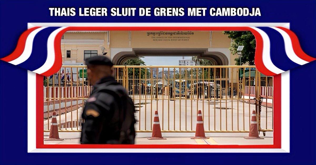 Thailand houdt grensposten met Cambodja potdicht