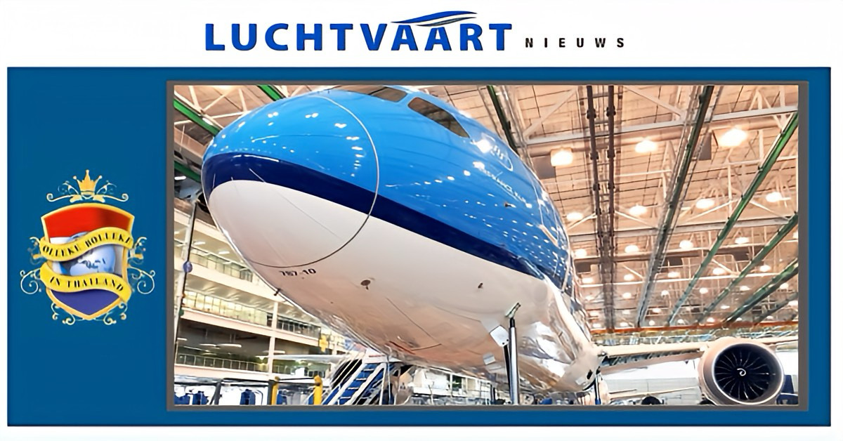 Welkom aan boord van het “Vergeet-mij-nietje”! KLM is enorm trots om haar passagiers met de luxe Boeing 787-10 naar Thailand te vliegen.