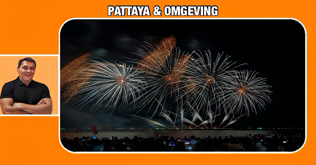 Over drie maanden barst het vuurwerkfestival weer uit boven de skyline van Pattaya!